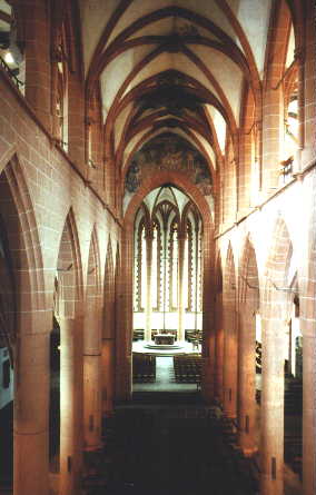 Heiliggeistkirche, Innenraum