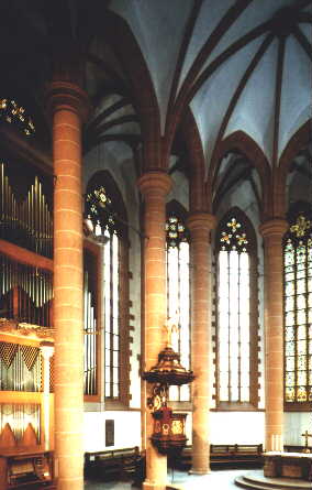 Heiliggeistkirche, Hallenchor